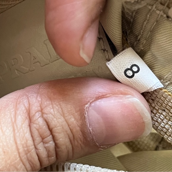 Prada Tessuto Mini Cosmetic Make-Up Pencil Pouch Bag Case - Picture 13 of 13